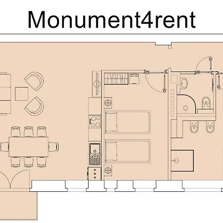Apta Downtown Monument4rent Near Checkpoint Charlie *